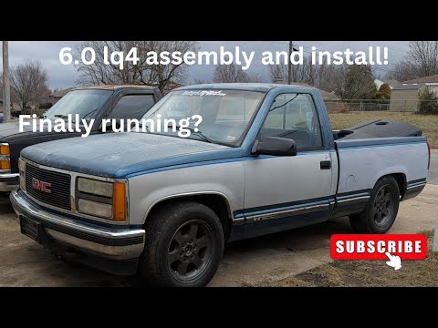 6.0 LS engine assembly and install on my Obs GMC