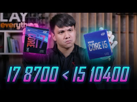 Khi tầm trung mới "ngang hàng" cao cấp cũ! | i5 10400 vs i7 8700 | ROG B460 G-Gaming