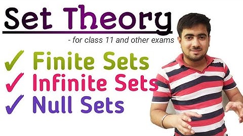 Empty, Finite & Infinite Sets | CBSE 11 Maths NCERT Ex 1.2 intro || Mathematical Universe