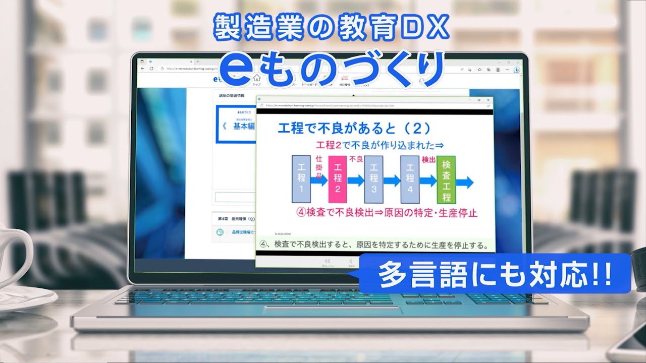 eものづくり | 製造現場で学ぶマイクロラーニング