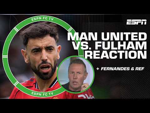 'WHAT AN EMBARRASSMENT!' - Craig Burley sounds off on Bruno Fernandes' moment with referee | ESPN FC