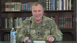 JBLM COVID-19 FACEBOOK LIVE 7 APRIL 2020