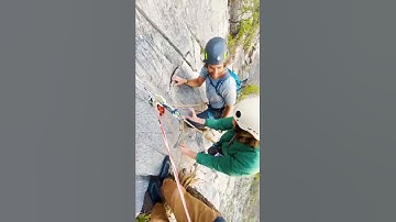 Multi-pitch climbing with the crew in Mexico 😊