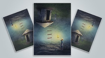 Making Upside Down Manipulation Scene Effect In Photoshop