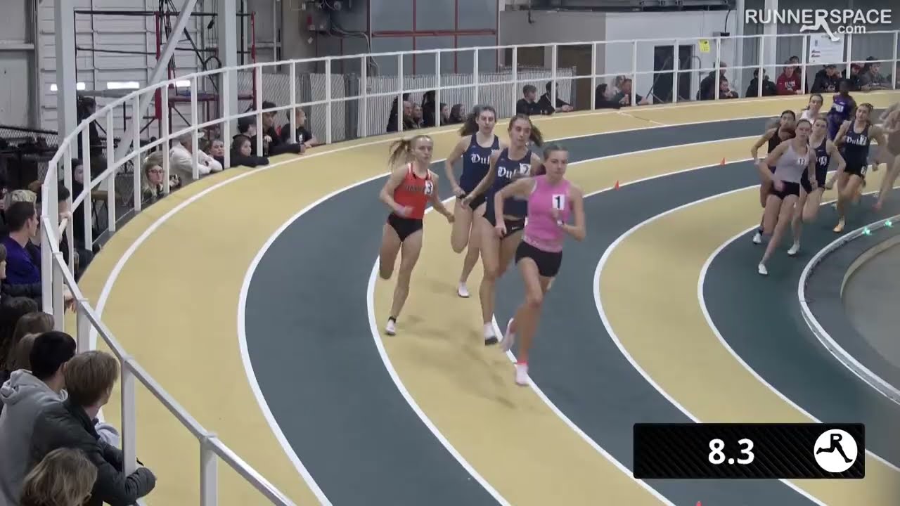 Women 1 Mile Run Seeded Section 1 - Camel City Distance 2026 [Full Race Replay]
