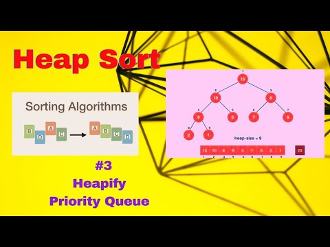 Heapify in one easy video | Priority Queue | O(n) Time Complexity ...