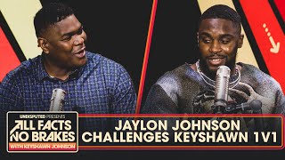 Bears All-Pro Jaylon Johnson challenges Keyshawn to a 1v1 matchup: who wins? | All Facts No Brakes