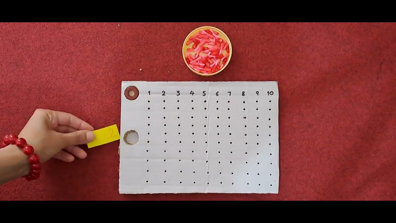 Timetables from 210 How to teach Multiplication Tables Montessori