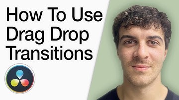 How To Use Drag Drop Transitions In Davinci Resolve 16 (Full 2025 Guide)