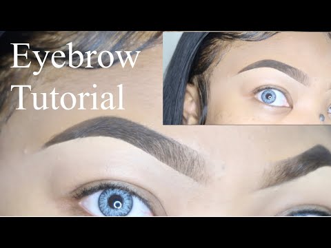 Easy Eyebrow Tutorial For Beginners |RoyalT💕