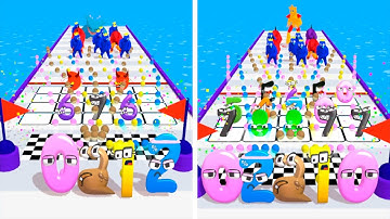 Merge Alphabet and Number Lore Run ❤️ Level 81-90 ❤️ iOS Android Gameplay