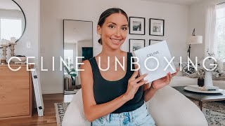 CELINE BELT UNBOXING | TRY ON + MOD SHOTS