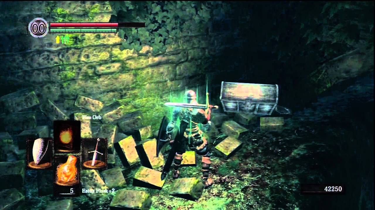 Dark Souls Item Location Walkthrough The Stone Armor Set [HD] YouTube