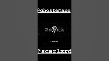 ghostemane x scarlxrd (lxrdmage)