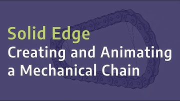 Creating and Animating a Mechanical Chain