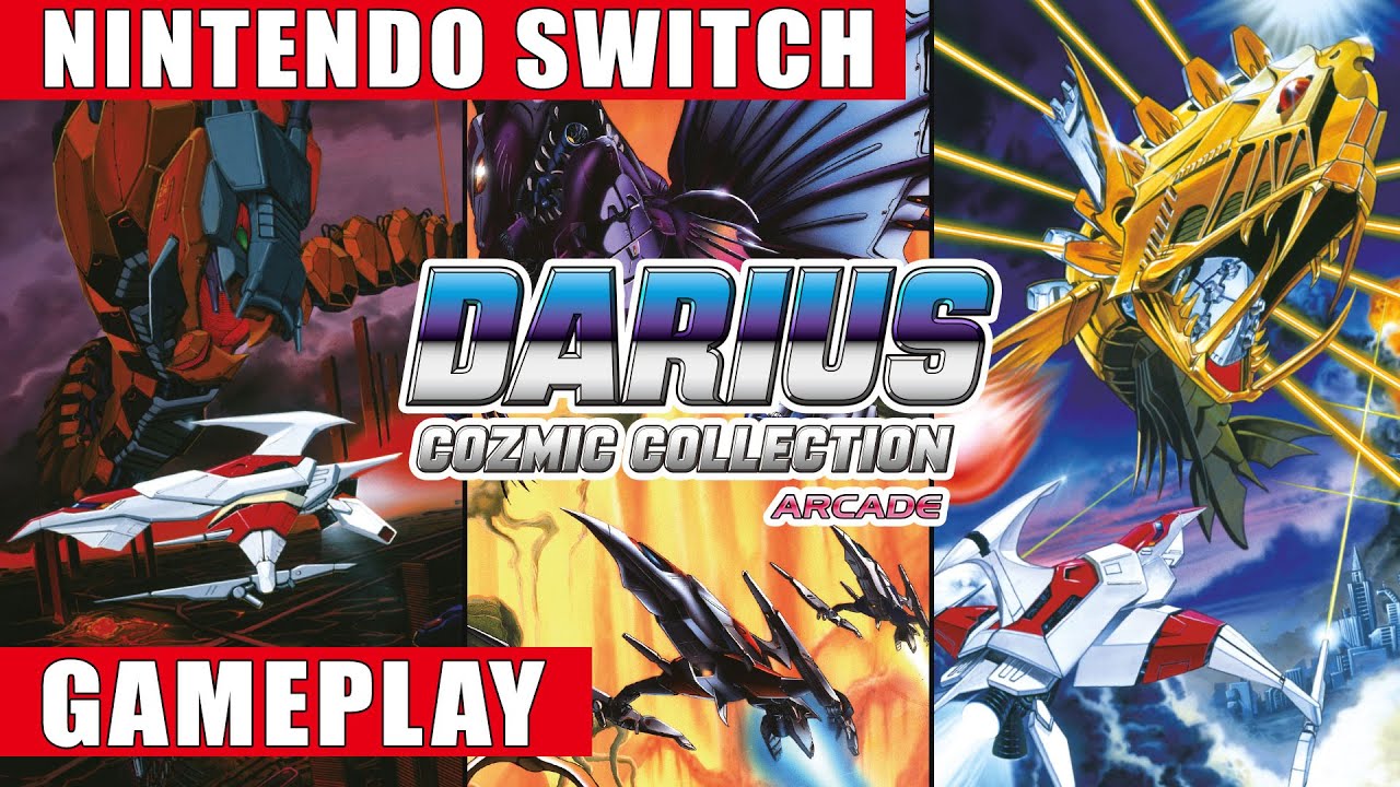 Darius Cozmic Collection Arcade Nintendo Switch Gameplay - YouTube
