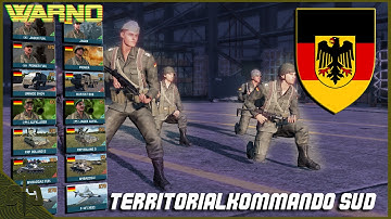 WARNO | German Territorial Kommando SUD Division Overview ᴴᴰ