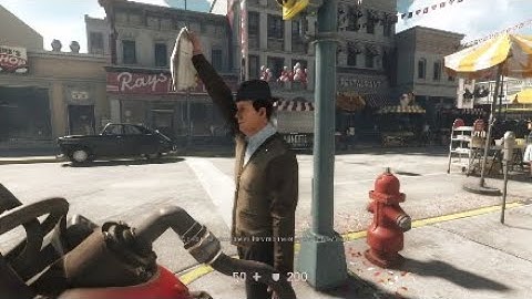 Blazkowicz gets recognize by a news vendor