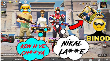 conqueror players call me noob and I challenge him 1 Vs 2 in tdm | conqueror players play with me