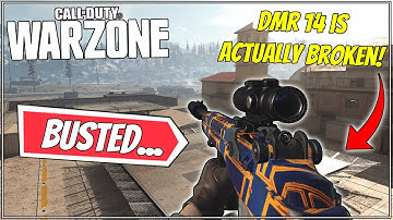 WARZONE DMR 14 CLASS IS A PROBLEM... Best DMR 14 Class Setup in Warzone! (NEW META)