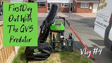 First Day Out With The GVS Predator and Constant Flow. The Perfect Gutter Cleaning Combo Vlog#4