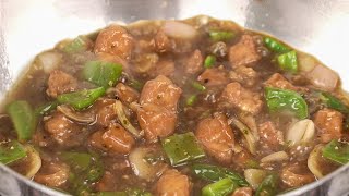 Black Pepper Chicken Recipe｜White Chicken Manchurian By Kitchen Content!