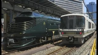 JR西日本【大阪環狀線】221系、【TWILIGHT EXPRESS 瑞風 MIZUKAZE】87系気動車，Japan Railway