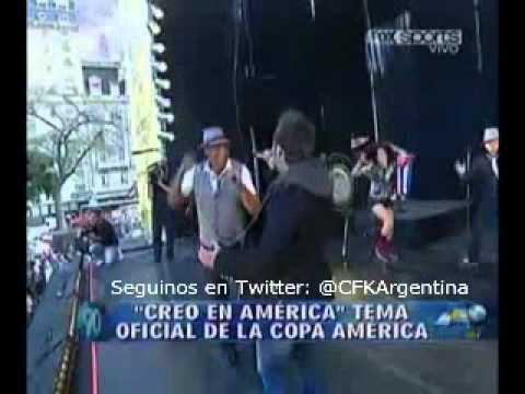 Cancion (Tema) Copa America 2011 Creo En America D...
