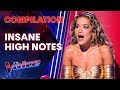 Mind Blowing HIGH NOTES on The Voice Australia