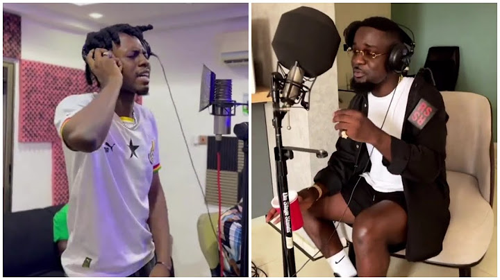 (Recording BTS) Sarkodie Ft Kweku Flick - Messiah