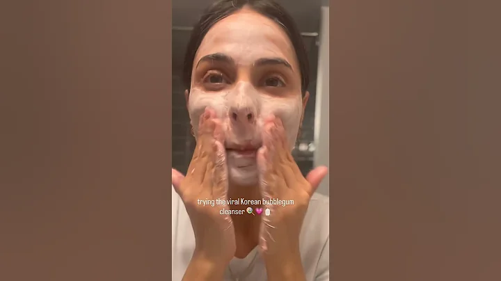 Viral Korean bubblegum cleanser💗 @aprilskin8239  #koreanskincare #skincare #viralkoreanproduct