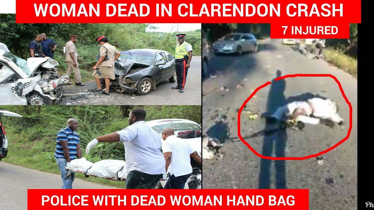 1 WOMAN KILLED IN CLARENDON CRASH & 7 INJURED - YouTube