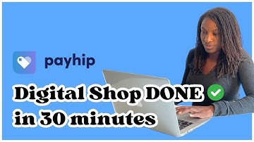 Build a DEMO digital shop with me in Payhip ---Part #2 (Set up your collections and more...)