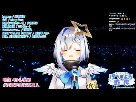 【天音かなた】天球、彗星は夜を跨いで／星街すいせい