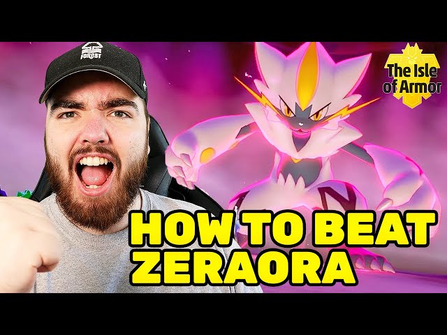 Obtenha o Pokémon Mítico Zeraora como um Shiny Pokémon ao participar nas  Max Raid Battles!