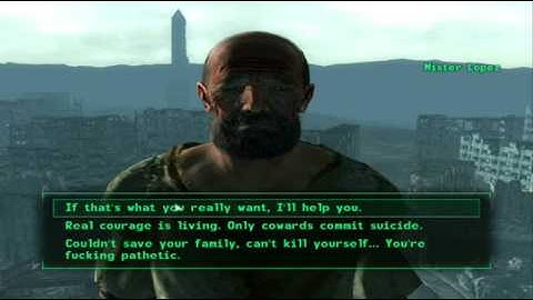 Fallout 3 "Accidental Suicide"