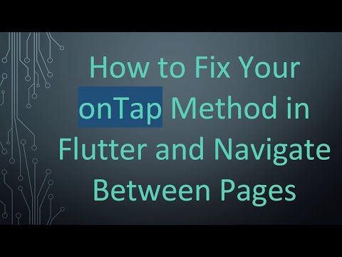 How to Fix