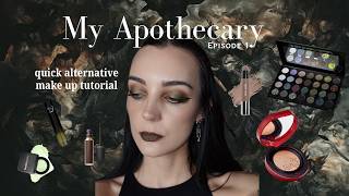 Brewing A Swamp Goth Makeup Look My Apothecary Dominiquebirdxo
