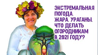 Климат. Погода. Что делать огородникам в 2021 году?