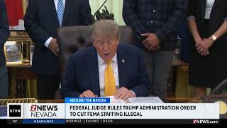 Federal judge rules that a Trump Administration order to cut FEMA staffing is illegal