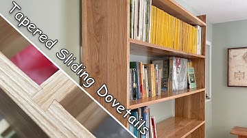 Tapered Sliding Dovetail Shelf - Stronger than you think!
