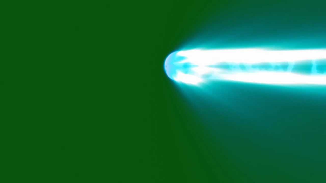 Super saiyan vfx green screen