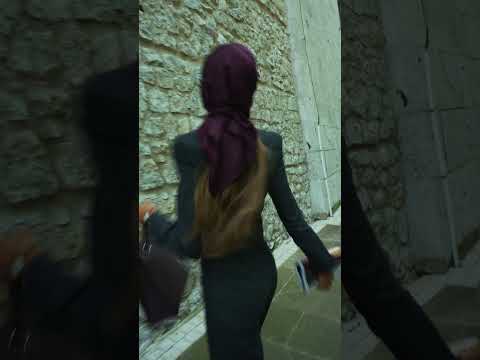 Video: DM1464 Kombinezon z szerokimi nogawkami i długimi rękawami - grafitowy