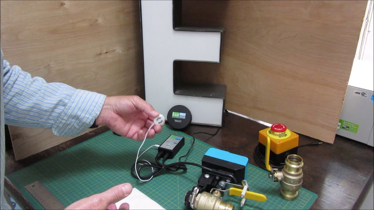 Bulldog Valve Robot using wired leak sensor option YouTube