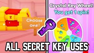 PET SIMULATOR 99 - ALL SECRET KEY DOOR LOCATIONS/AREAS (How to Use Secret Keys)