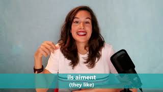 Learn Regular Verbs in French - er - A1 [with Alicia]