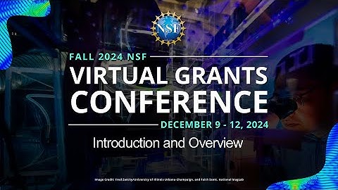 Introduction and NSF Overview