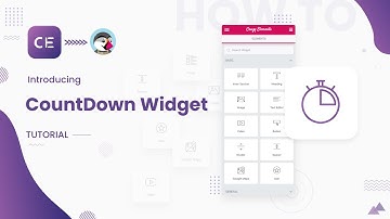 How to Use Count Down Widgets Using Crazy Elements | PrestaShop | PrestaShop Tutorial