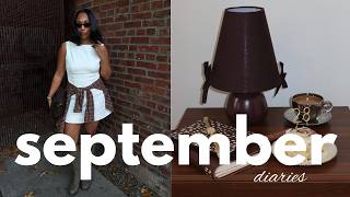 september diaries | end of september, turning 28, beauty glow up & reflecting on getting older!