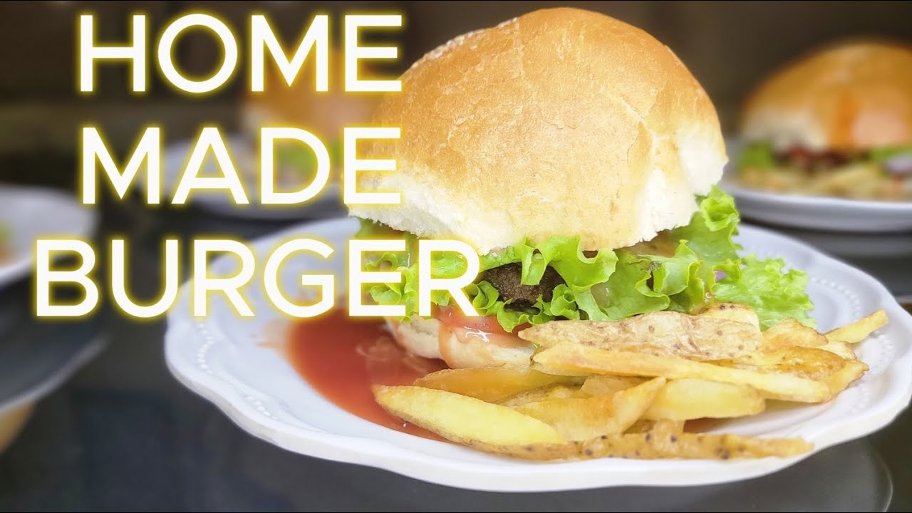 በርገር አሰራር በቀላል ዘዴ -HOMEMADE BURGER